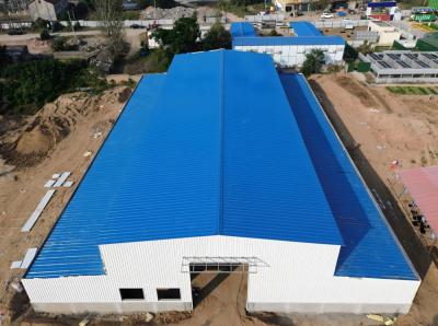 China Bolts Connection H Steel Structure Building Low Maintenance Galvanized for sale