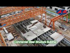 customization commercial steel building for multi-storey office  weather proof