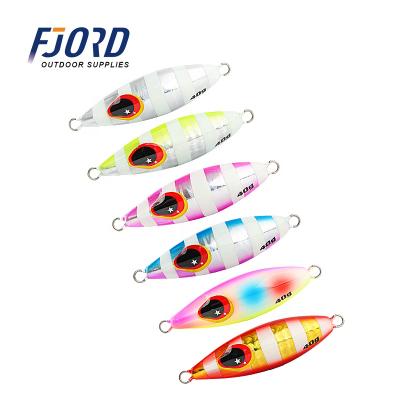 China Descent Fishing Lures FJORD Wholesales Building Lures 60g 40g 30g In Stock Saltwater Lead Jig Lure for sale