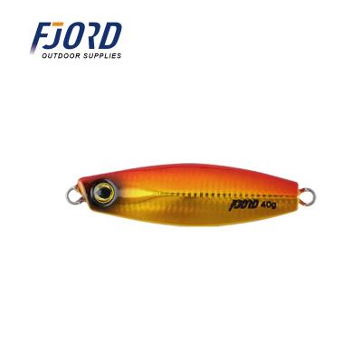 China Sinking Fishing Lure FJORD Top Grade 30/40/60 G Luminous Body Sinking Fishing Lure Metal Lead Jigs for sale