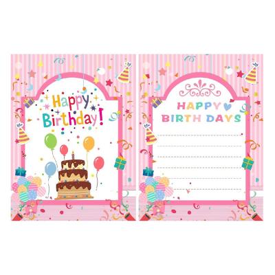 China Lable Wholesale folding birthday card envelopes greeting card blank luxury custom birthday card envelopes for sale