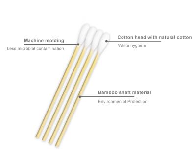 China Wholesale Price Disposable Sterile Swab Alcohol Cleaning Filled Cotton Swab for sale