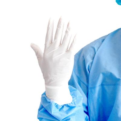 China Surgical Hospital Gloves Latex Disposable Gloves for sale