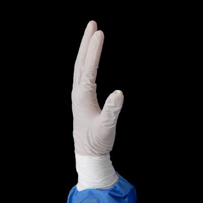 China Hospital Disposable 100% Latex Medical Glove for sale