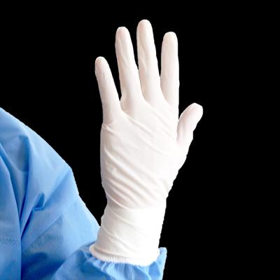 China Disposable Medical Hospital Latex Hand Gloves for sale