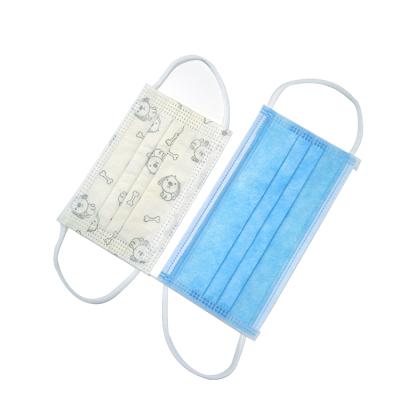 China Wholesale Pink White Blue Disposable Children Face Mask Antibacterial for sale