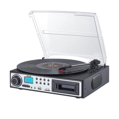 China Fashion Portable Wholesale Portable Phonograph Vinyl Record Player Turntable Customizable Player for sale