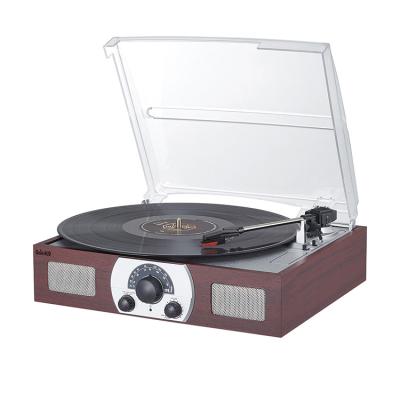 China 2021 Retro Portable High Quality Home Audio System High Quality Portable Record Player for sale