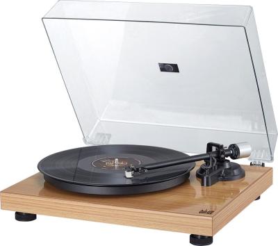 China High-End Custom Radio 3 Speed ​​Multi-Functional OEM CD Turntable Auto Stop Vinyl Record Player for sale