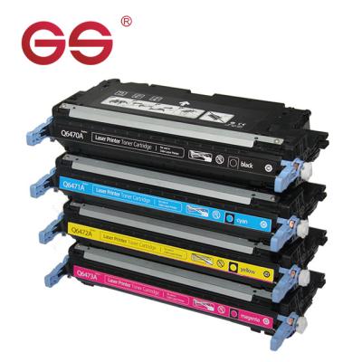 China COMPATIBLE GS toner compatible for HP LaserJet 3600 wholesales Q6470A Q6471A Q6472A Q6473A 3800 CP3505 for sale