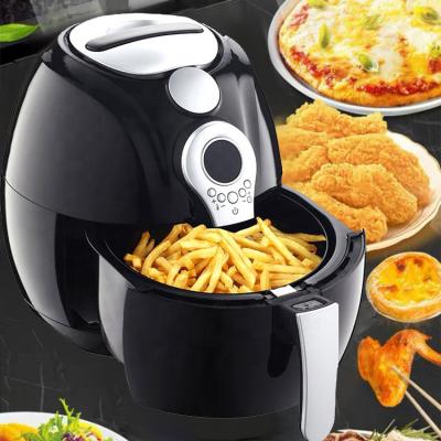 China Hotel's 1500w Excellent 4L Digital Healthy Air Fryer Low Fat Material Household Thermostat Control Air Healthy Without Oil for sale