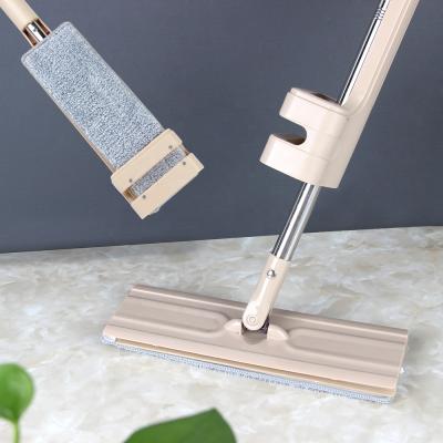 China Durable 360 ​​Degree Easy Spin Self Compression Wet & Dry Floor Mops Easy Wring Microfiber Spin Clean Floor Mops for sale