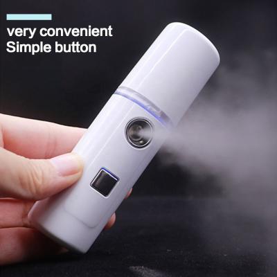 China Portable Moisturizer Machine Steamer Facial Beauty Spray Moisturizing Water Milk Humidifier Sprayer Handheld Pore Mini Facial Sprayer for sale