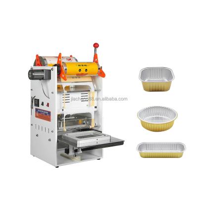 China Plastic Food Caterer Customized Disposable Fast Food Containers Lunch Box Tray Sealing Packing Machine for sale