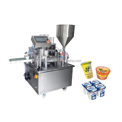 China Good quality rotary automatic coffee food filling packing machine for powder and liquid for sale