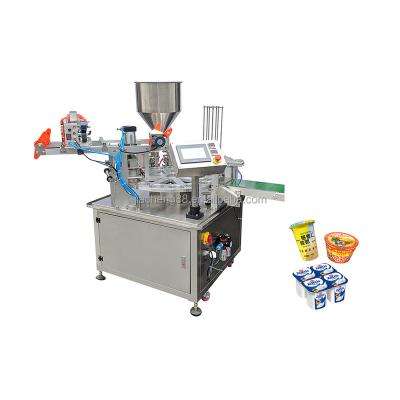 China High Capacity Automatic Bee Honey Food Easy Working Plastic Cups Filling Sealing Machine for sale