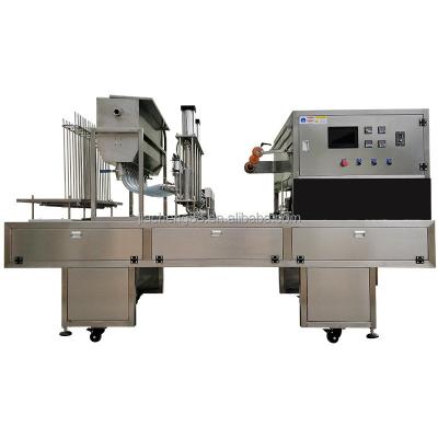 China Food PLC Control Fast Food Container Sealing Machine Fast Food Tray Lunch Box Sealing Packaging Machine for sale