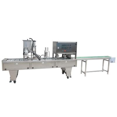 China Cheaper Automatic Juice Liquid Food Pet Drink Bottle Filling Capping Sealer Production Line for sale