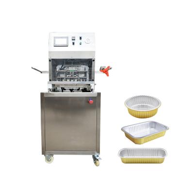 China 2024 Food Catering PP Food Container Lunch Box Sealing Machine Packing Machine Vacuum Packing for sale