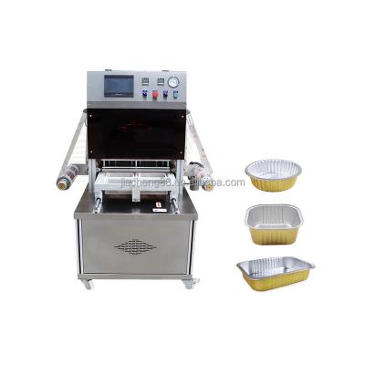 China Food MAP Food Meat Vegetables Vacuum Double Fruit Packing Machine / Single Chamber Vacuum Packing Machine for sale