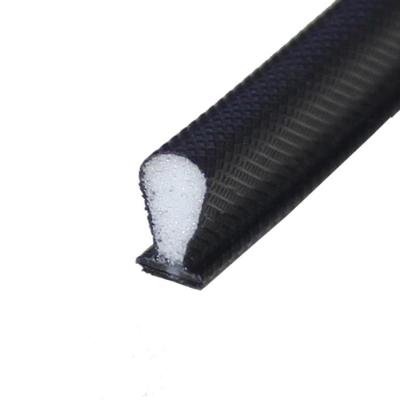 China PU Coating Dust Prevention Door Brush Door Profile Aluminum Seal PU51 for sale