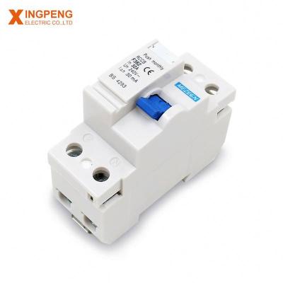 China Resin+ Copper Parts.etc /Magnetic two type pole 10-63a electronic rcd 30ma 100ma 300ma residual current device for sale