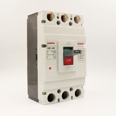 China Mold case circuit breaker CM1-400L mccb 3pole 400a 300 amp circuit breaker price 35KA-50KA for sale