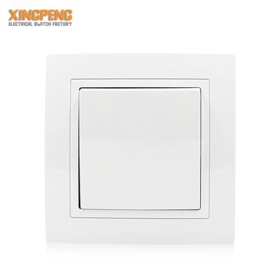 China European Standard General Purpose Universal Electric Wall Switch 1 Gang 1 Way 10A 220V CE RoHS for sale