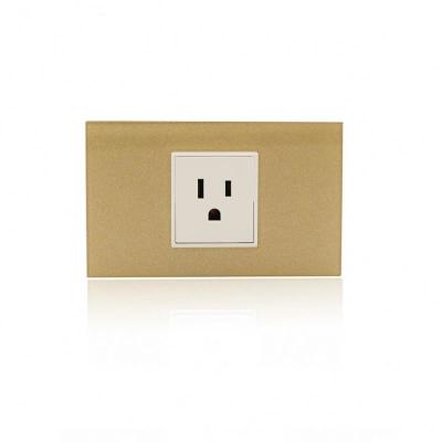 China American Standard Electrical Outlet 3 Pin 15A Electrical Outlet Convenient Home and Commercial Application for sale