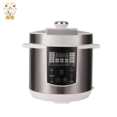 China Household Household 900w 5l Led Multi Display Stainless Steel Pressure Cooker for sale