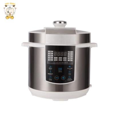 China Household Household 1000w 6l Led Multi Display Stainless Steel Pressure Cooker for sale