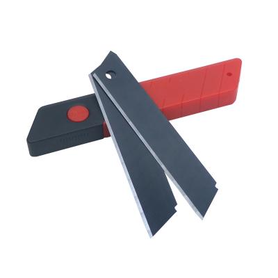 China Quick-Change Spare Part High Quality Blade 18mm Blade Box Cutter Utility Snap Off Blade For Cutter Knife for sale