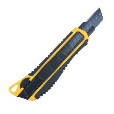 China Feature Heavy Duty Utility Knife SK5 With Blade 18mm Box Cutter Paper Cutting Knife for sale