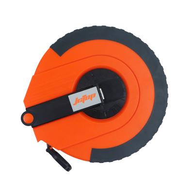 China ABS & PVC Handle 100m Long Fiberglass Plastic Spool JCTOP Ruler Measuring Tape for sale