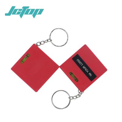 China JCTOP 1m Mini Measuring Tape Economic And Practical Cheap Price Portable Key Chain Custom Logo Steel for sale