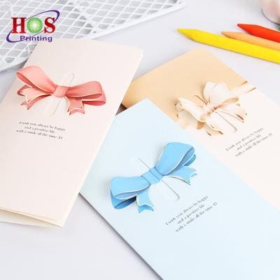 China Custom Handmade China Factory Design Logo Greeting Birthday Card Set for sale