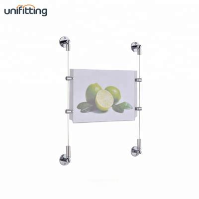 China Aluminum Aluminum Mutil-functional Wall To Wall Cable Display System A-CF4-CP for sale