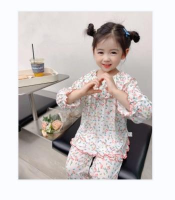 China Amazon pajamas, clothing children's pajamas, factory direct wholesale children's breathable bamboo suit 2 pieces of children's pajamas for sale