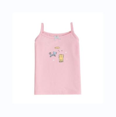 China Direct good quality children girl, children camisole, children's camisole breathable camisole factory for sale