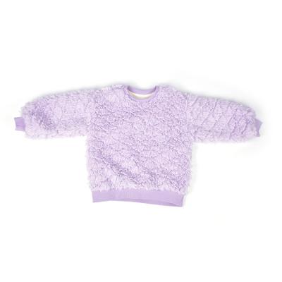 China Longxi Children's Clothing Children's Clothing Multicolor Oversized Girls Anti-Shrink Warm Colorful Sweatshirt for sale