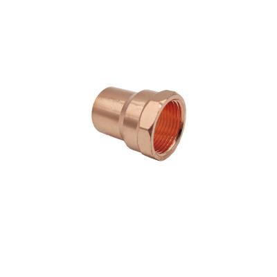 China HVAC system project copper elbow reducer tee reducer tee fitting Y-branch P-trap refrigeration piping constructure copper coupling copper fittings for sale