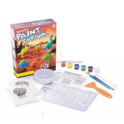 China Plaster Paint Plaster Set DIY Creative Manual Graffiti Painting Stone Toy for sale