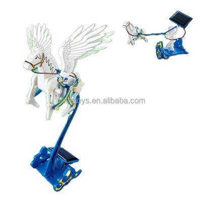 China Hot Selling ABS Educational Solar Powered Stallion 3 IN1 Toy For Kid for sale