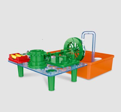 China Plastic Educational Toys Waterwheel Loop Circles Learning Building Blocks Set To Stemming Learning Toys For Children for sale