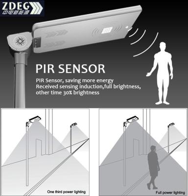 Китай 5 years integrated solar all in one street light Garden Led Solar Street Light 15W-60W продается