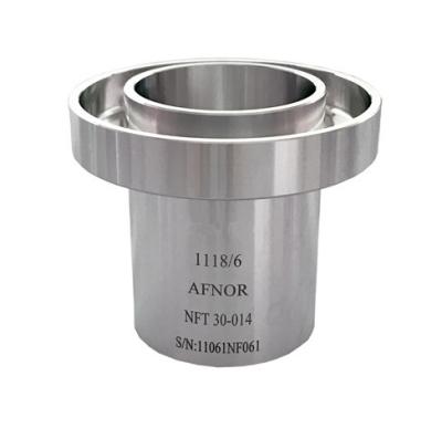 China Afnor Cup NF Cup Body with Aluminum Alloy , Nozzel With Stainless Steel for sale