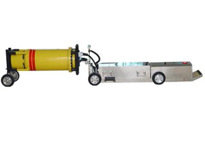 China Electromagnetic Remote Control X Ray Pipeline Crawler Weld Testing Pipeline Crawler X-Ray Machine for sale