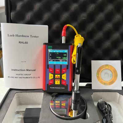 China Color Lcd Rechargeable Battery Portable Hardness Tester Customized Material For Metals for sale