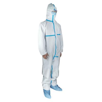 Cina CE Winner Medical Protect Clothing Coveralls 60 Gsm Suits Disposable in vendita