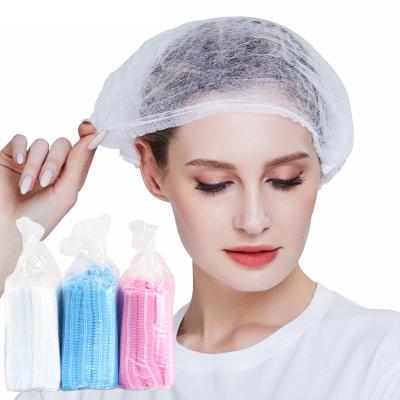 中国 Disposable Surgeon Cap Non Woven , Medical Bouffant Cap High Air Permeability 販売のため